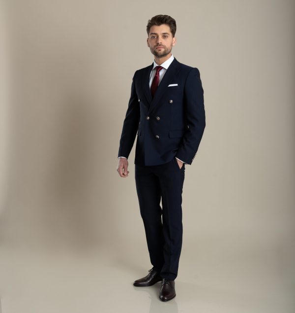 Costum Double Breasted Dusk Navy