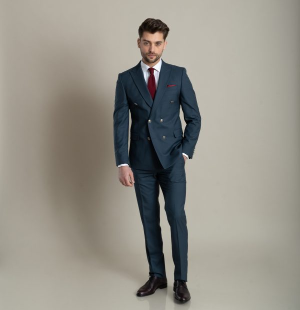 Costum Azure Elegance