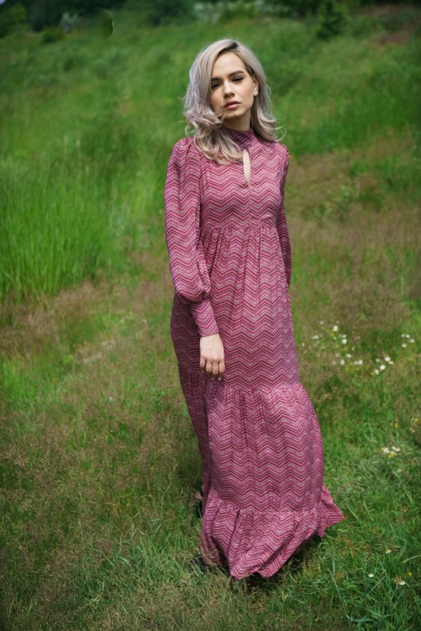 Rochie Indi Burgundy