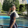 Eșarfă Din Voal Plisat Din Mătase Naturală
